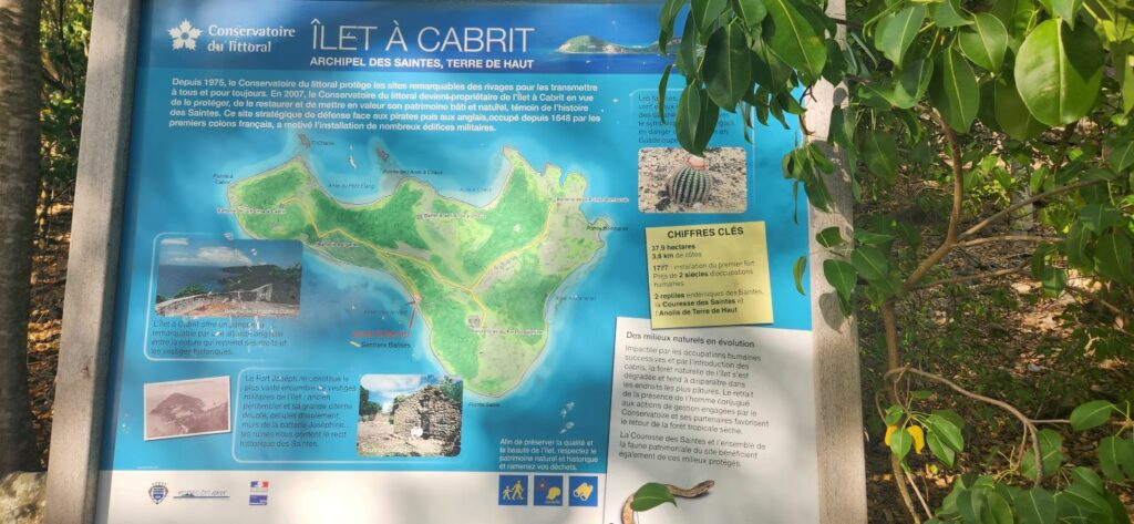 Plan de l'îlet Cabri