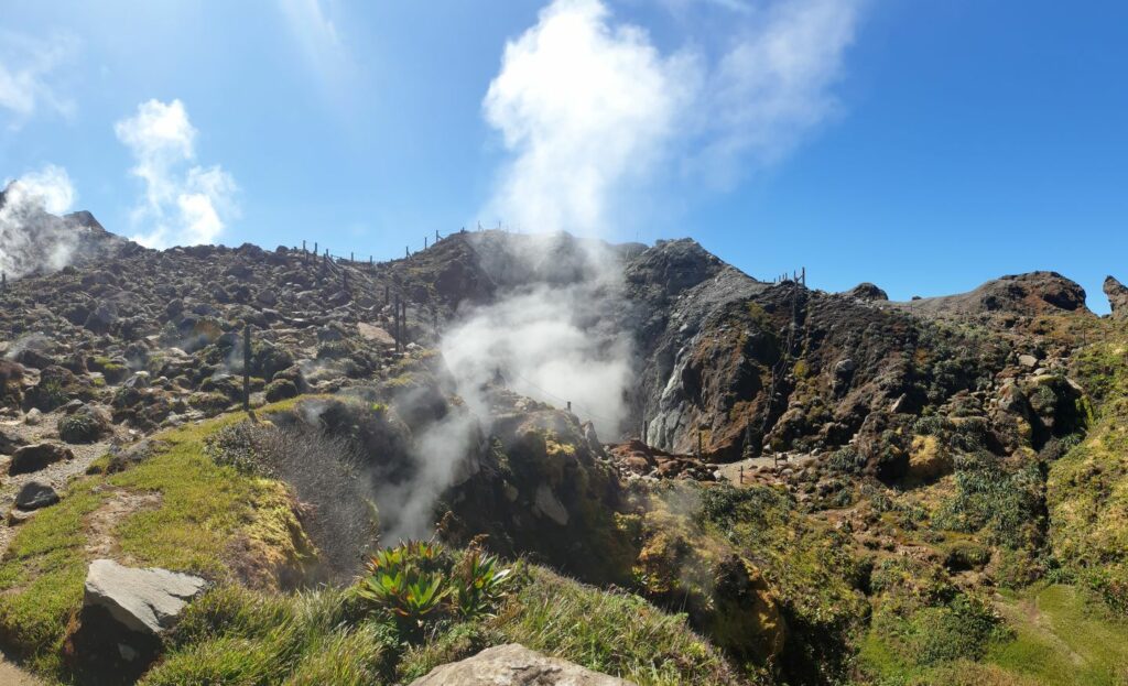 gouffre Tarissan, Volcan de la Soufrière Guadeloupe
