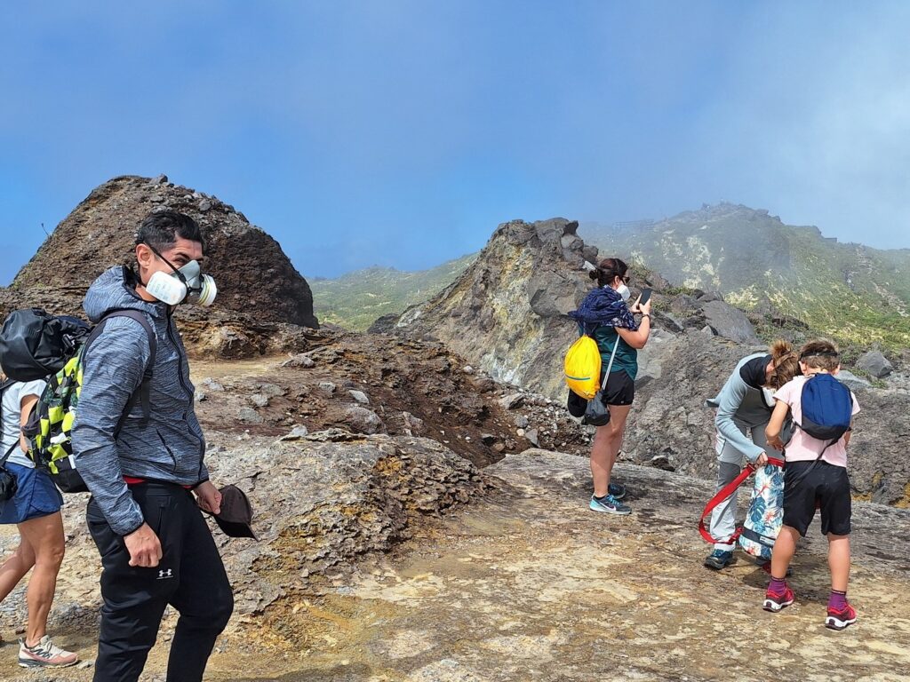 randonnée guidée volcan de la Soufrière Guadeloupe